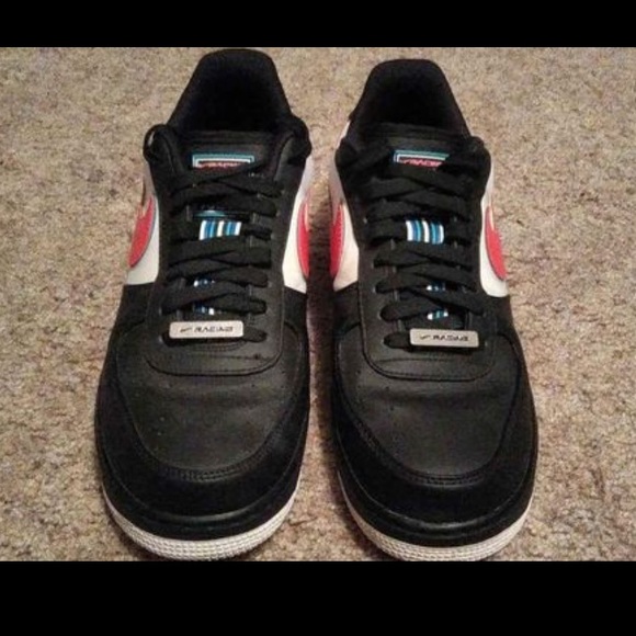 Nike Air Force 1 07 QS Racing Motorsports Black White AF1 DS Mens  Size 10 - Picture 1 of 5